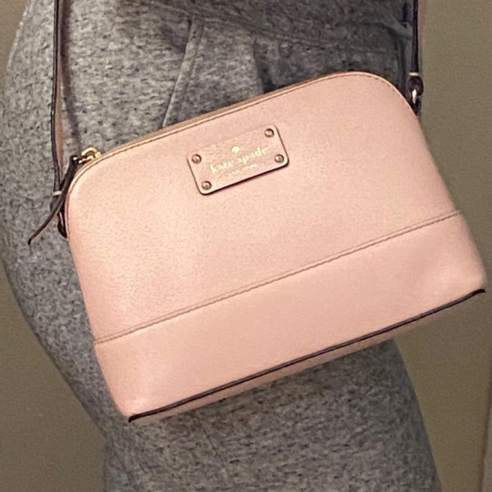 Kate Spade light pink cross body shoulder bag